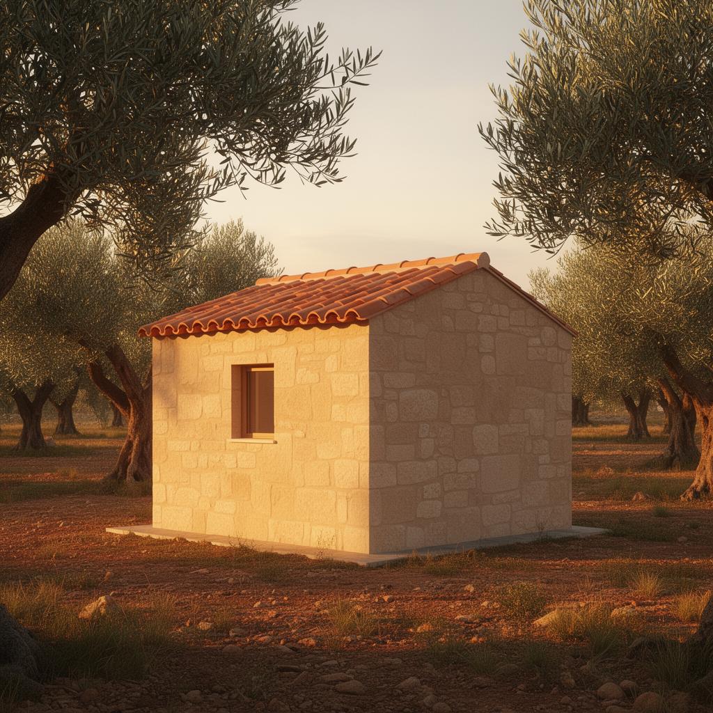 Architectural rendering of The Tiny Enlightenment Cell