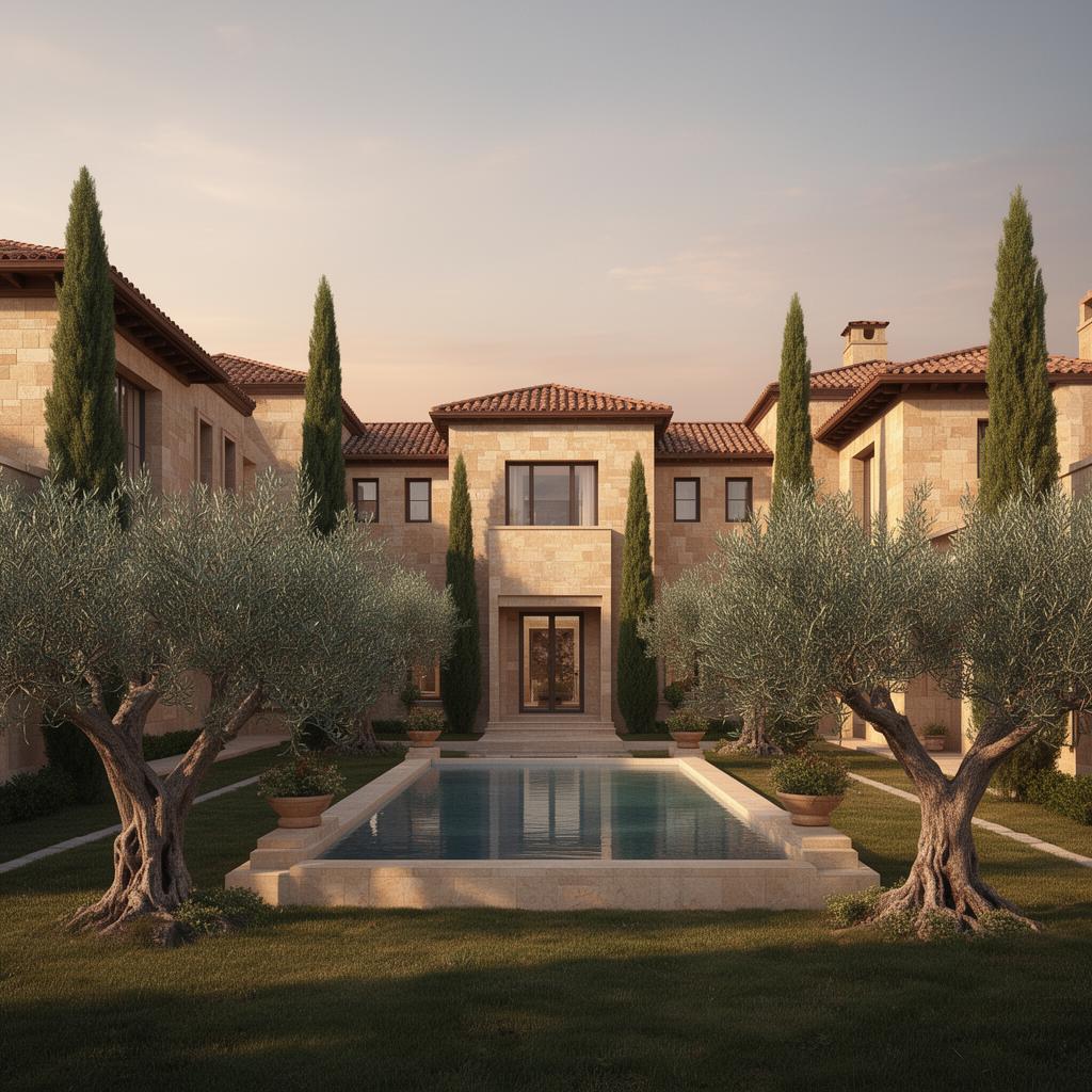 Architectural rendering of The Unspecified Legacy Compound