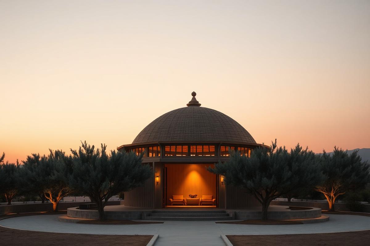 Maloka at dusk